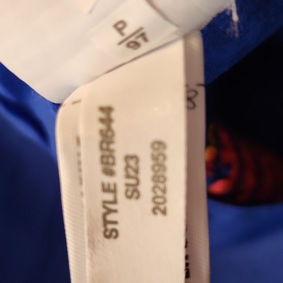 J.Crew Factory Smocked Tiered Mini Skirt Blue Size XS NWT - Picture 11 of 11